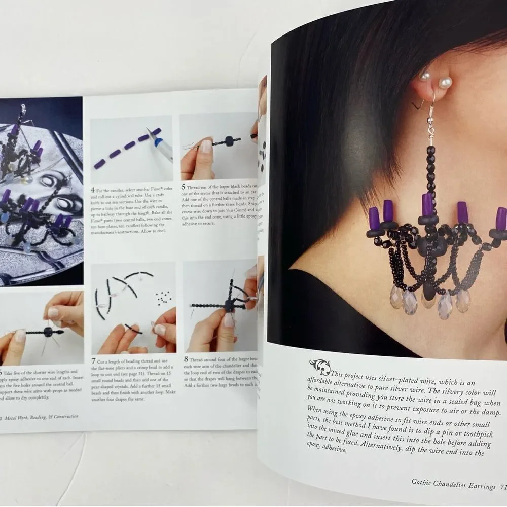 Gothic Jewelry: 35 Unique Projects to Make, Give, and Wear by Harriet Smith